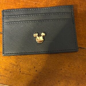 Disney Black and Gold Card Holder